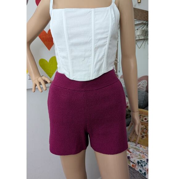 helmut lang sweater knit shorts medium - Picture 1 of 13